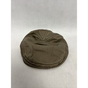 Stetson Newsboy Ivy Driving Cabbie Cap Green Cotton Medium